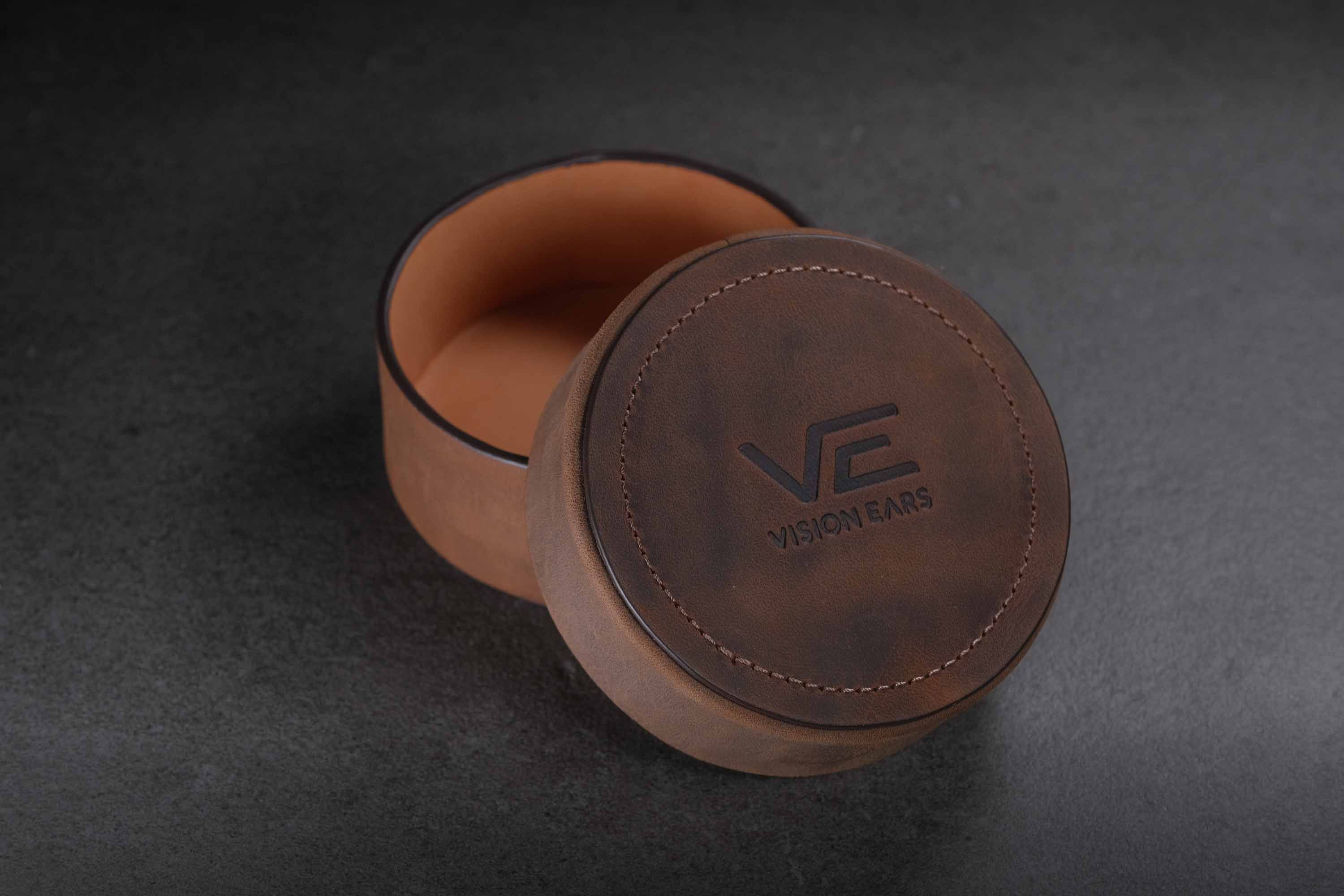 Image VE Round Case - Leder (braun)